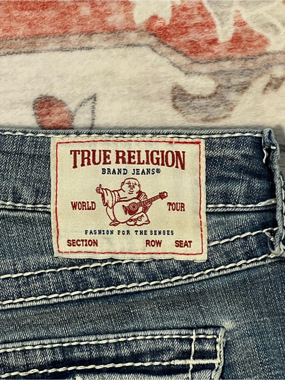 TRUE RELIGION Western Relaxed Chap Flare Jean - Picture 10 of 12